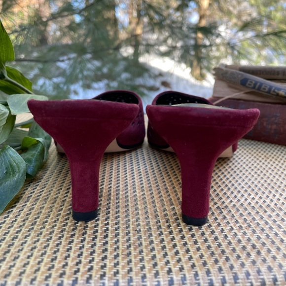 VANELI Suede Kitten Heel Mules - Picture 6 of 12